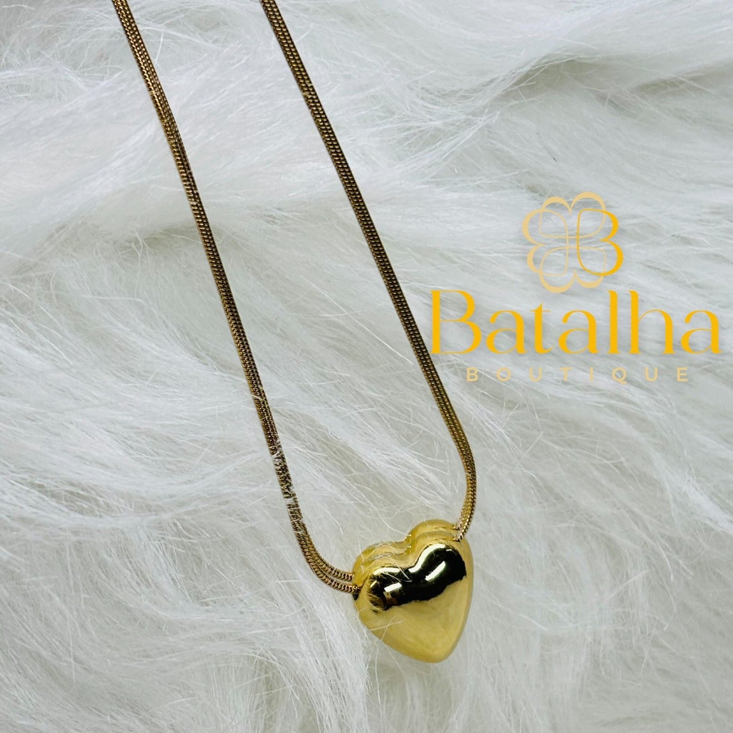 Gold Heart Necklace