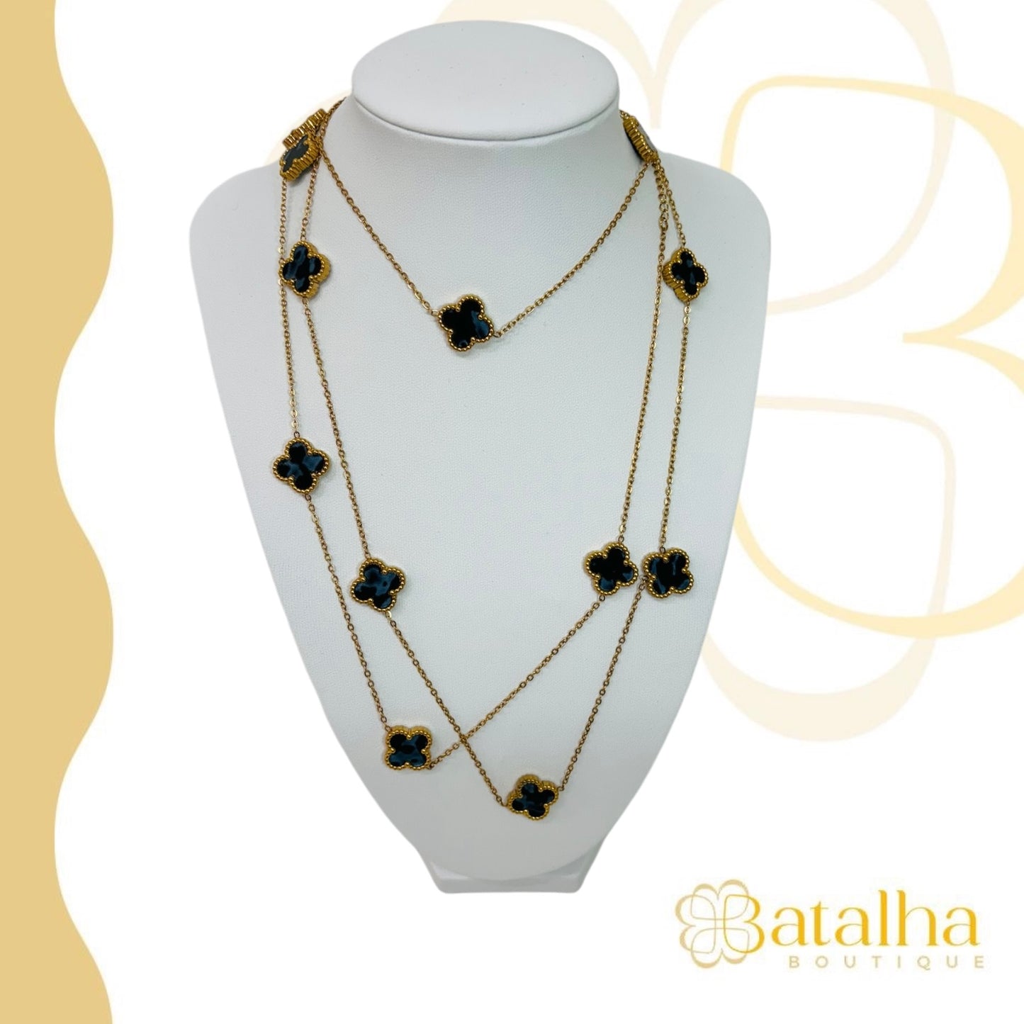Layer Clover Necklace