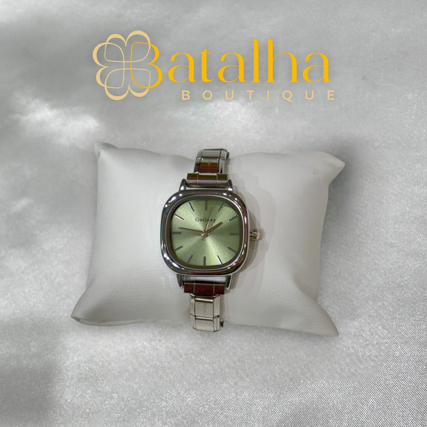 Silver Italian Watch