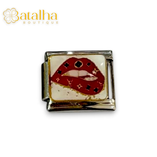 LV Red Sexy Lip Charm