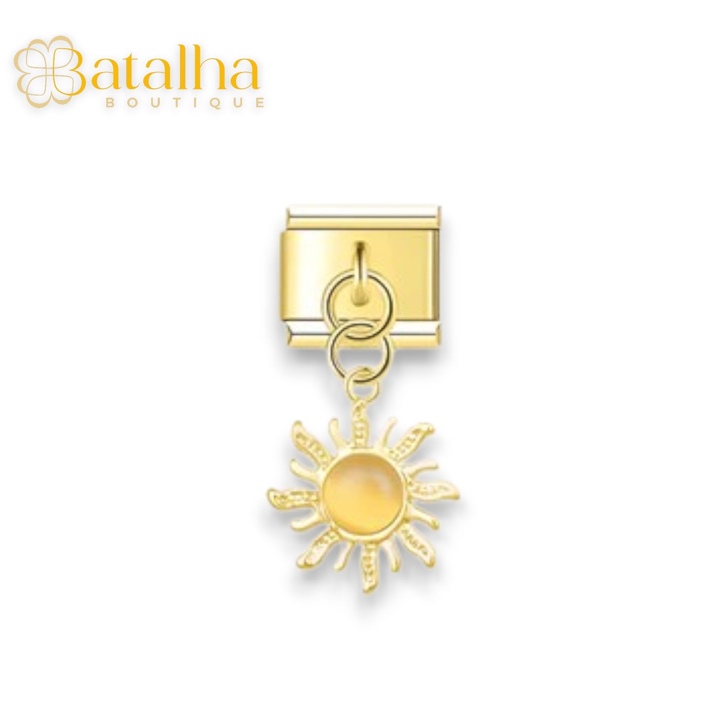 Mini Sun Gold Charm
