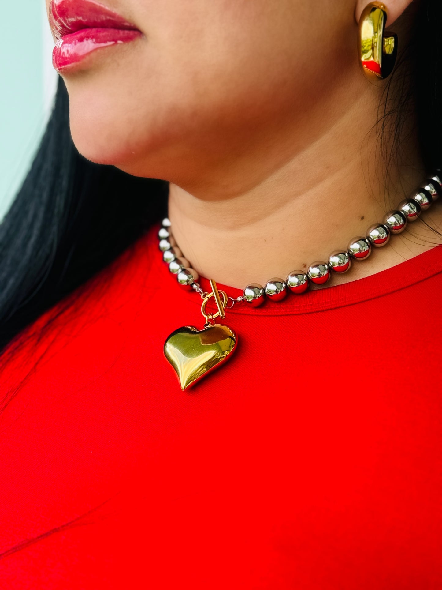 Giant Heart Necklace