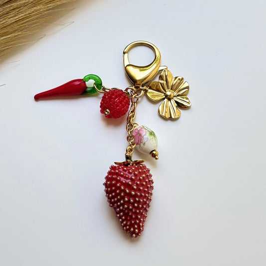 Sweet Red Keychain