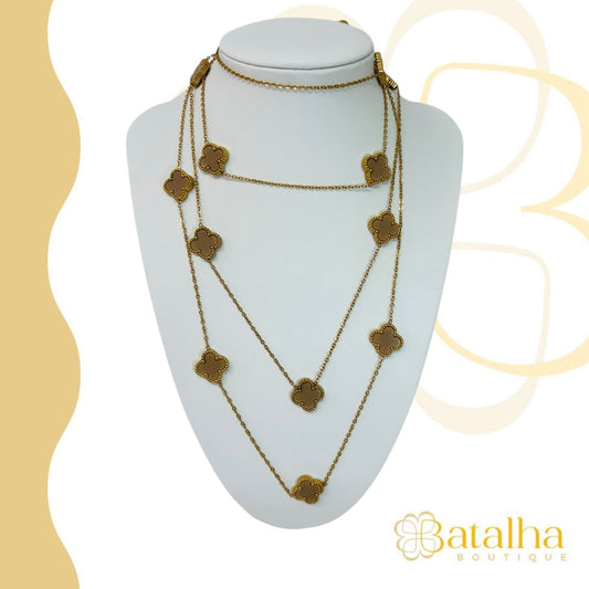 Layer Clover Necklace