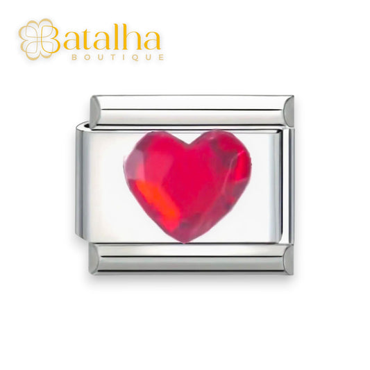 Red Heart Charm