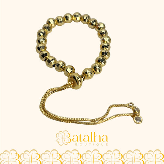 Golden Retro Vibes Bracelet