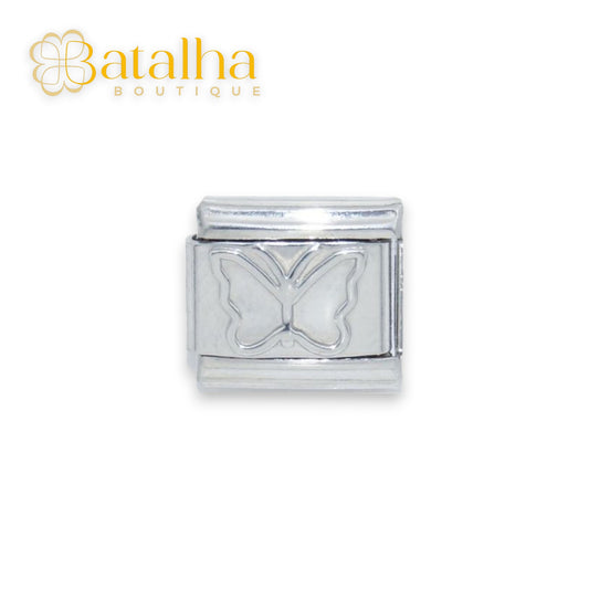 Silver Butterfly Charm
