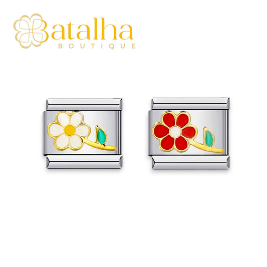 Daisy Flower Charms