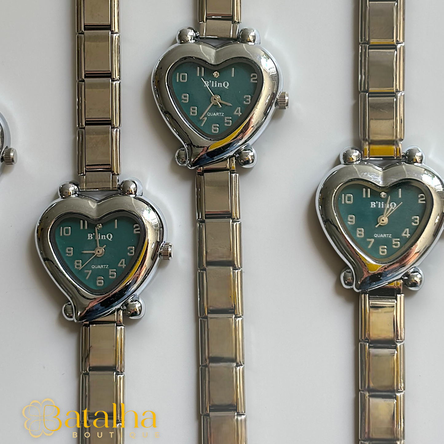 Green Heart Italian Watch