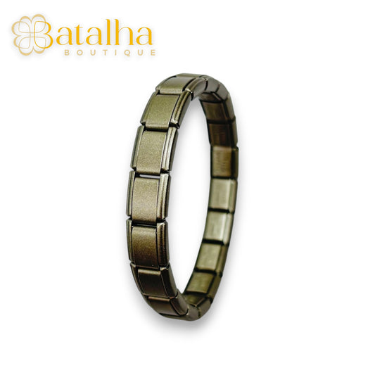 Matte Silver Bracelet