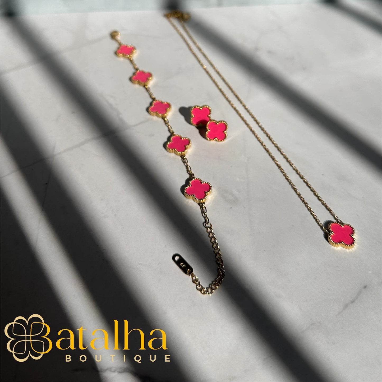 Gold Clover Set