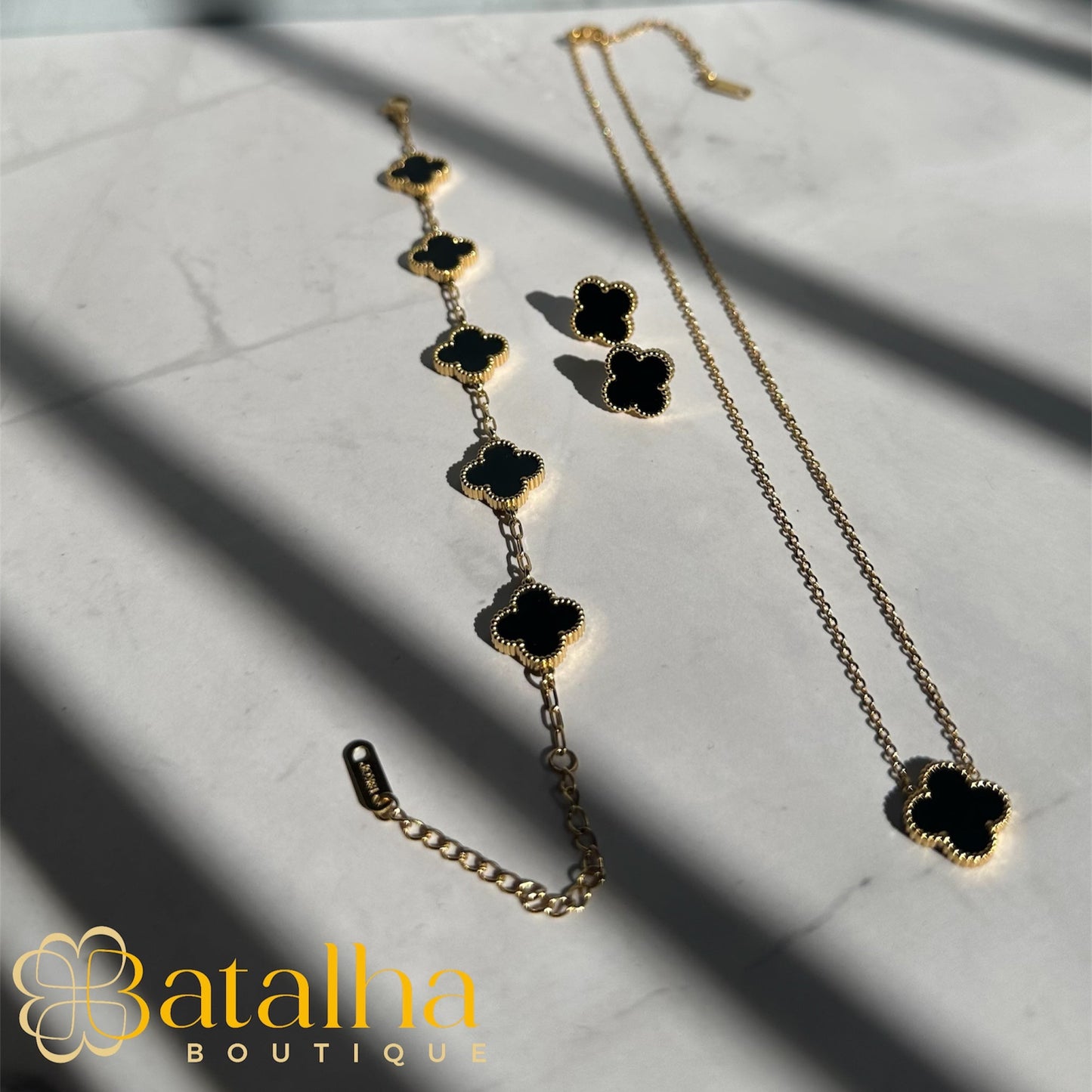 Gold Clover Set
