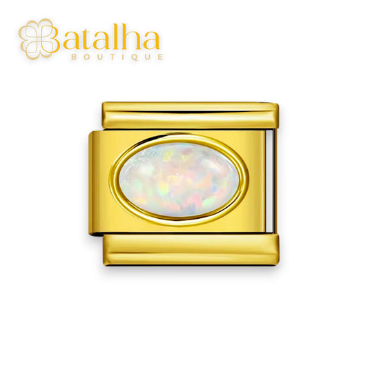 Opal Stone Charm