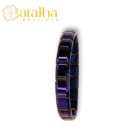 Metallic Purple Bracelet